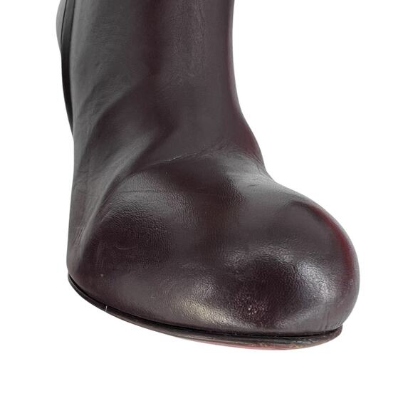 Christian Louboutin Bellissima 100MM Leather Ankle Booties - Picture 6 of 16